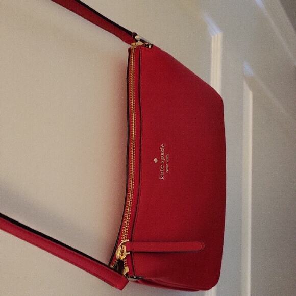 Kate Spade Vibrant Red Crossbody Bag - Picture 13 of 16